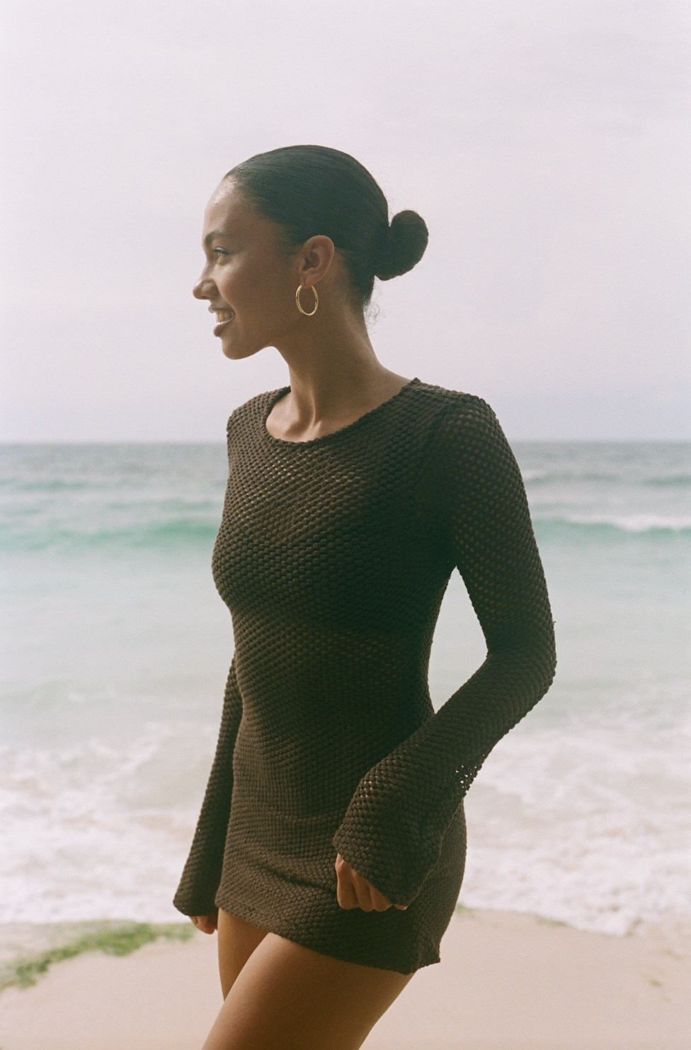 Abito Mini Sfoderato Crochet