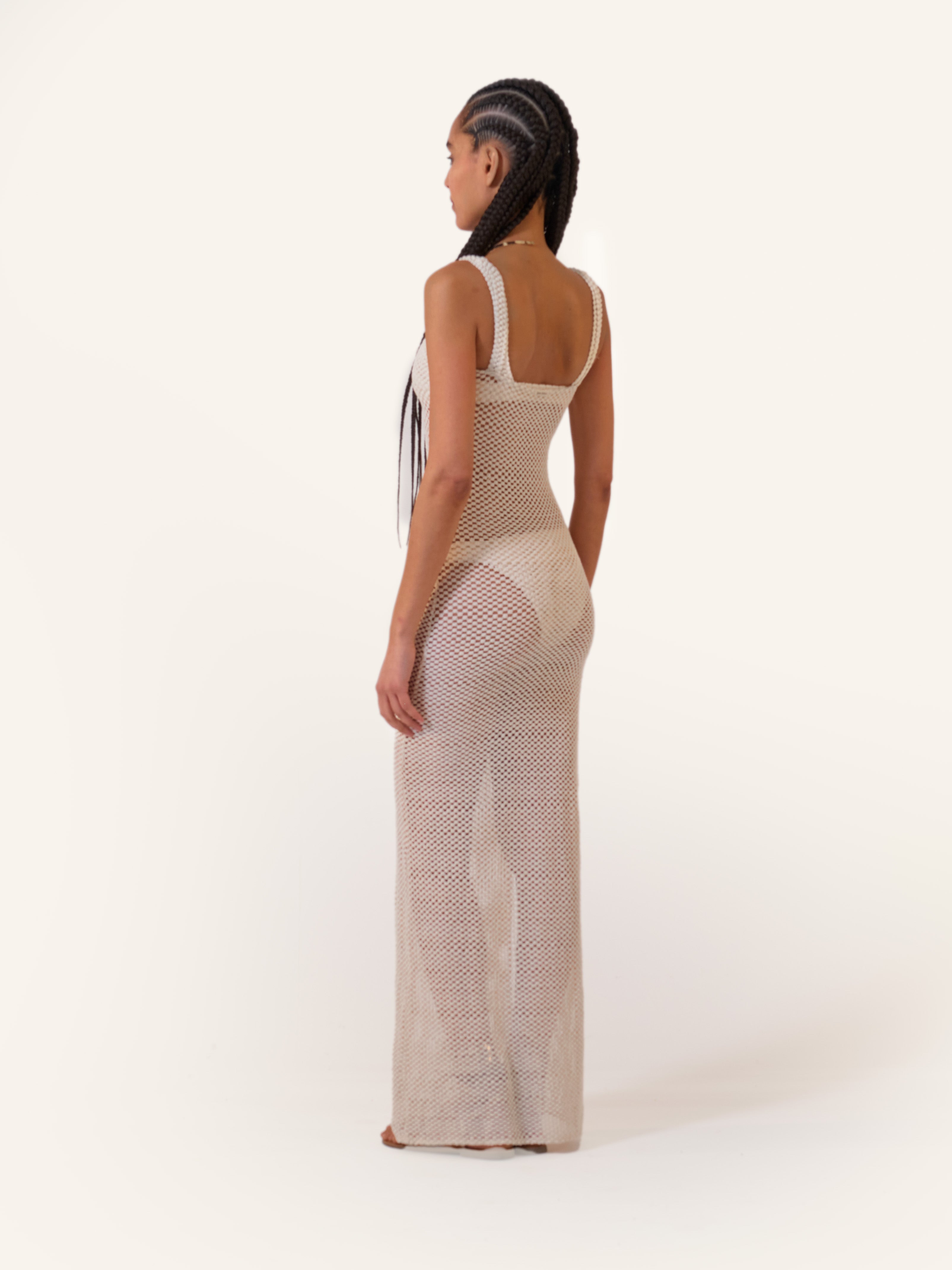 Crochet Dress - Unlined