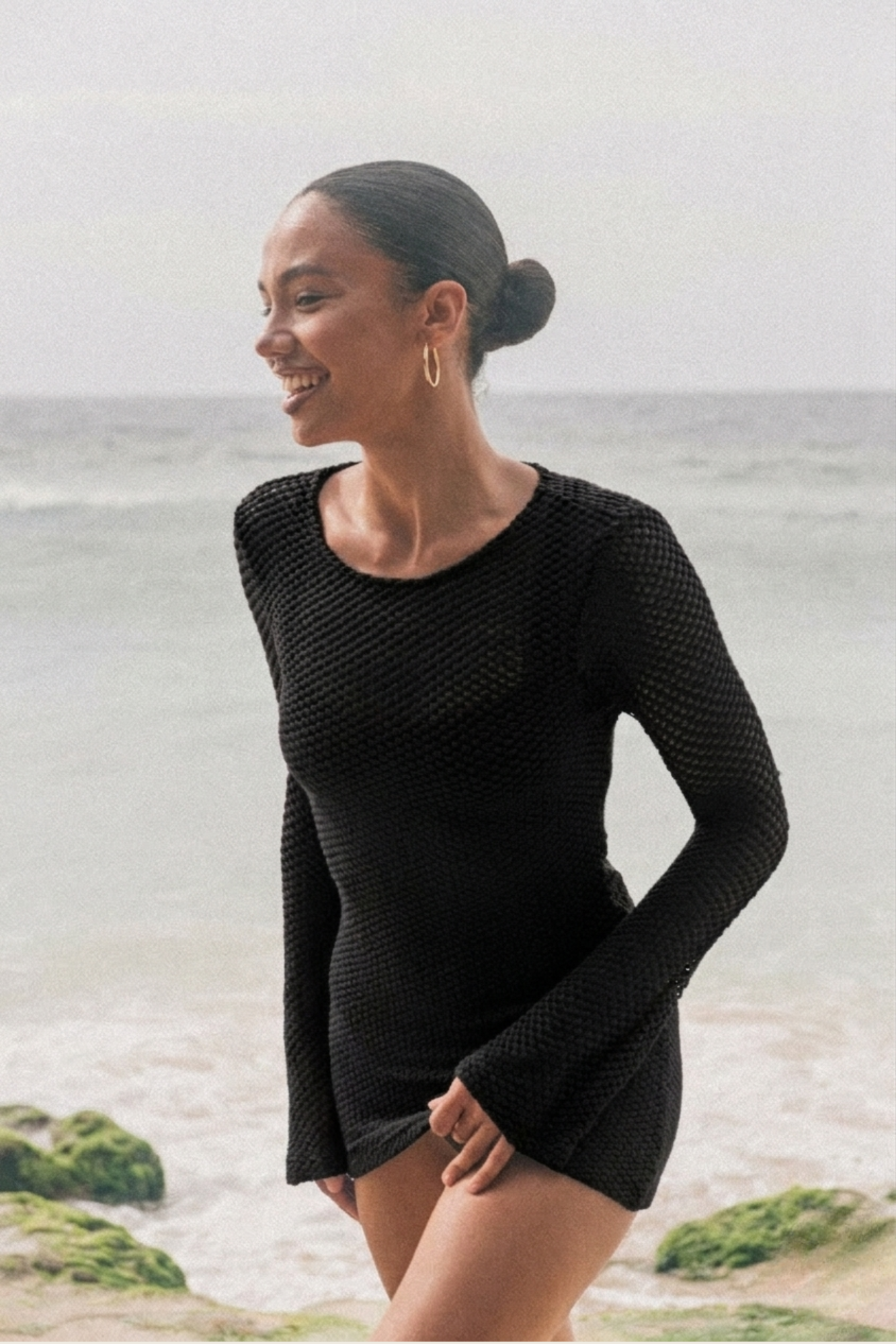 Abito Mini Sfoderato Crochet