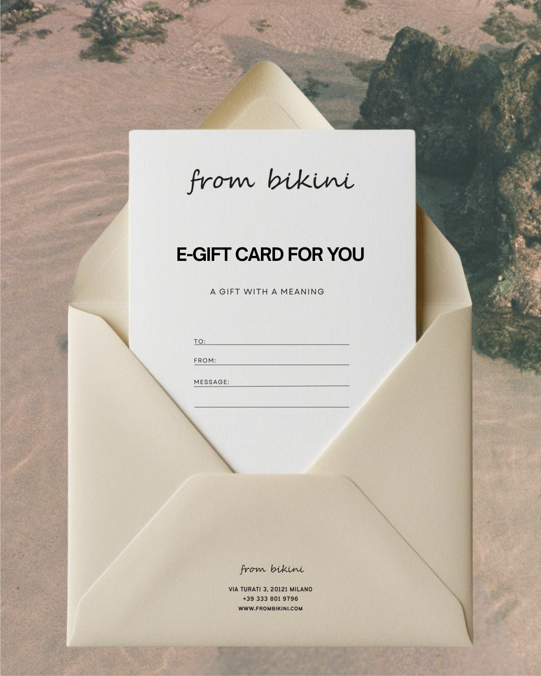 E-gift Card From Bikini